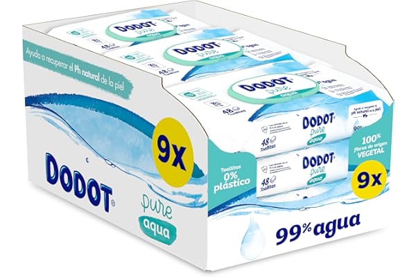 dodot aqua pure toallitas para bebé