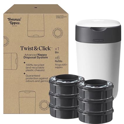 contenedor de pañales Tommee Tippee Twist & Click